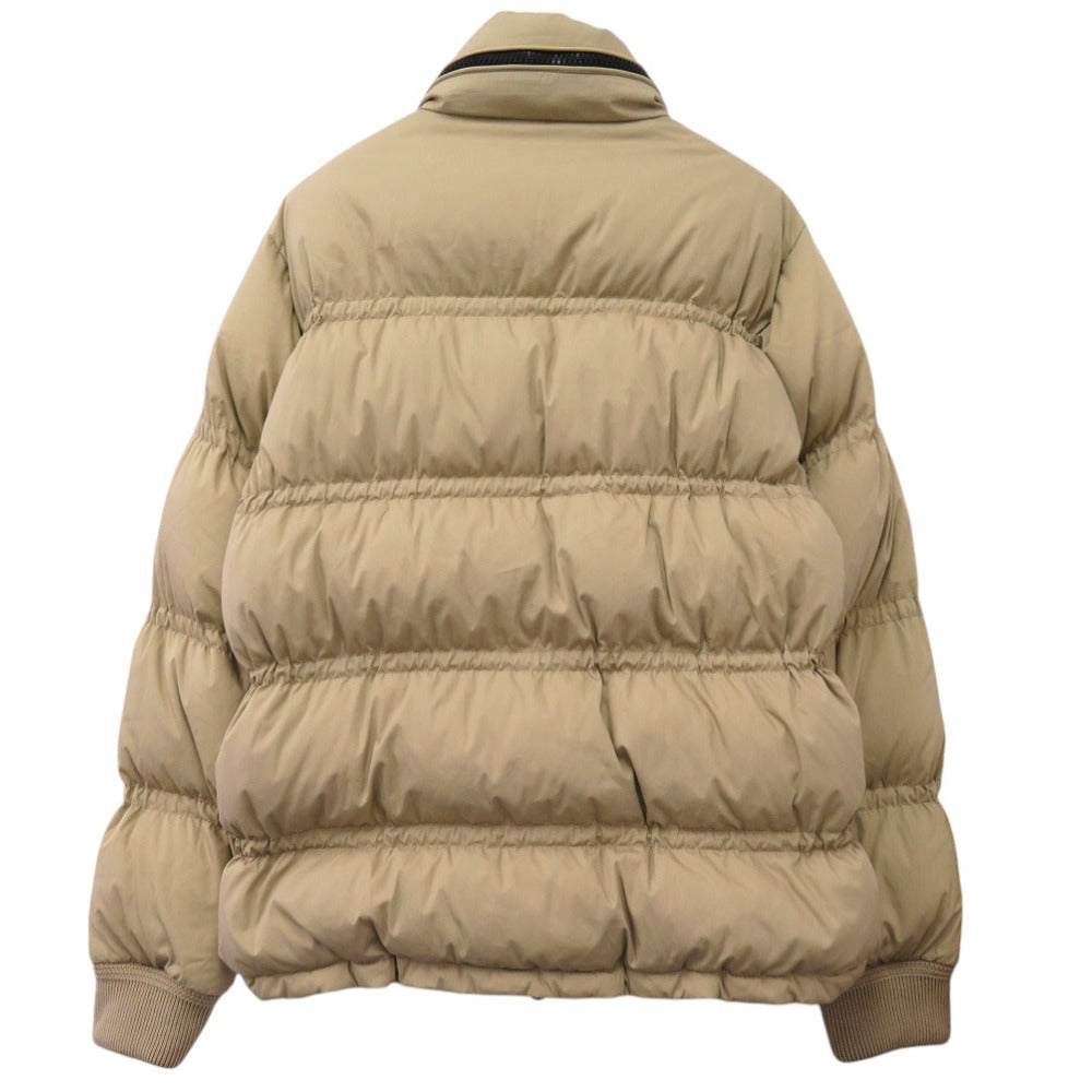 MONCLER Down jacket 2209R4130505 54710 down beige GRASMOOR zip-up hooded down jacket size 1 mens 1 Used Authentic