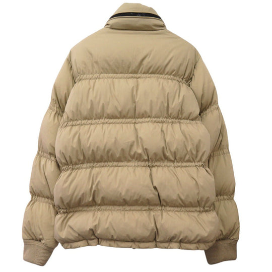 MONCLER Down jacket 2209R4130505 54710 down beige GRASMOOR zip-up hooded down jacket size 1 mens 1 Used Authentic
