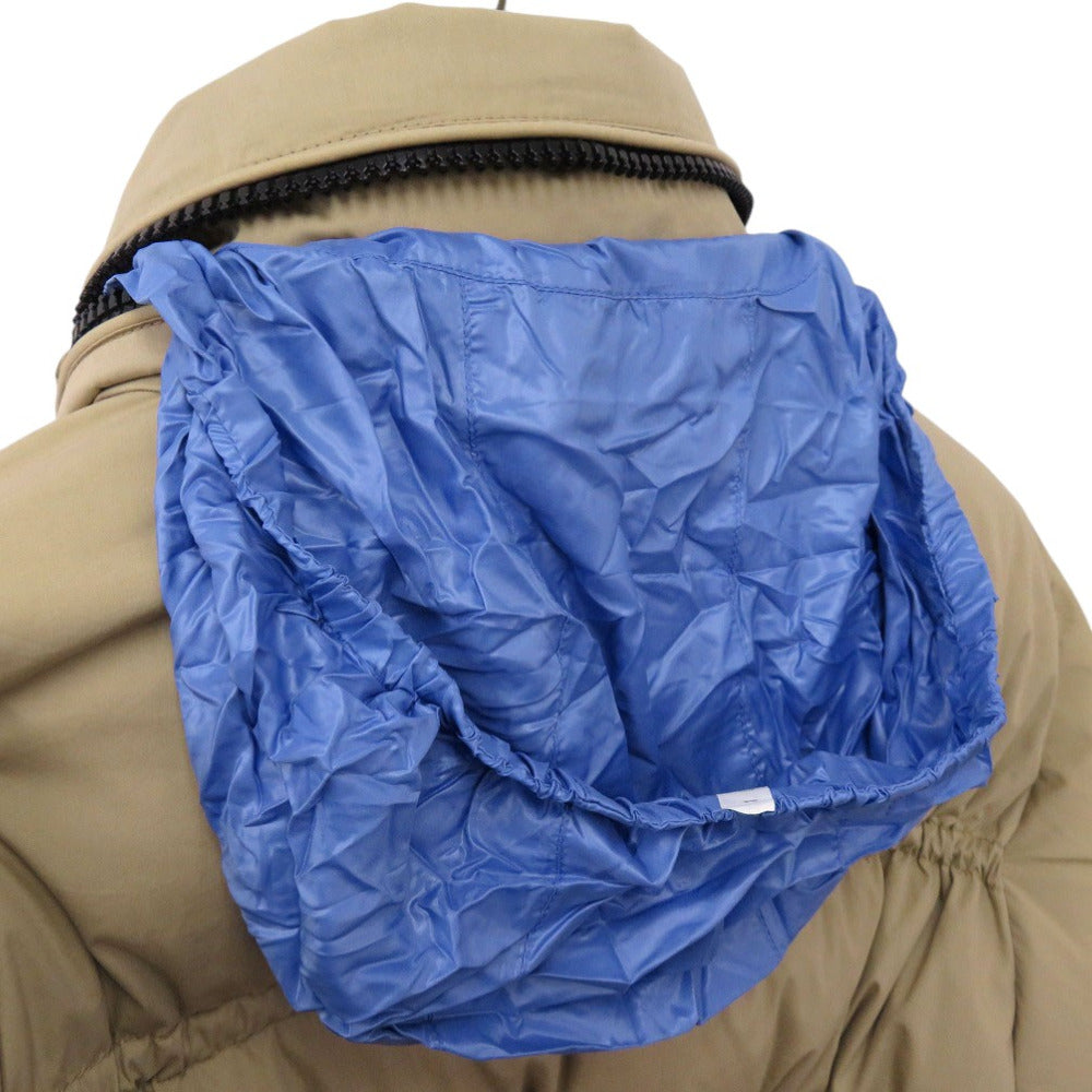 MONCLER Down jacket 2209R4130505 54710 down beige GRASMOOR zip-up hooded down jacket size 1 mens 1 Used Authentic