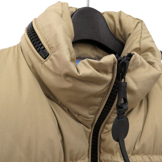 MONCLER Down jacket 2209R4130505 54710 down beige GRASMOOR zip-up hooded down jacket size 1 mens 1 Used Authentic