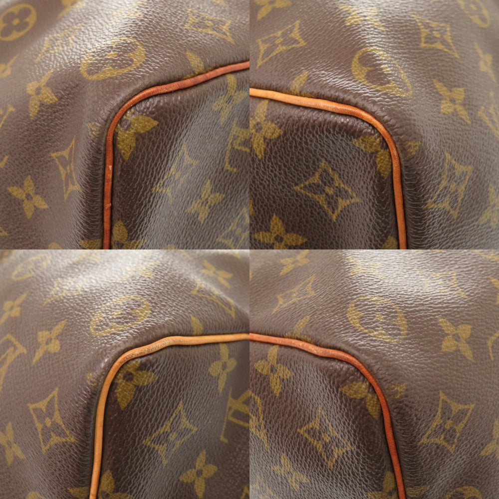 LOUIS VUITTON Boston Duffel bag M41426 Monogram canvas Brown Monogram Keepall 50 mens Used Authentic