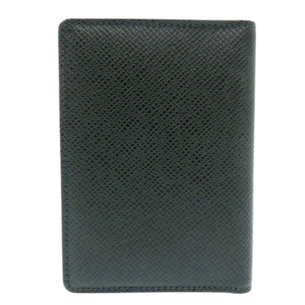 LOUIS VUITTON Card Case M30494  Taiga Epithea Porto 2 cult Vertical mens(Unisex) Used Authentic