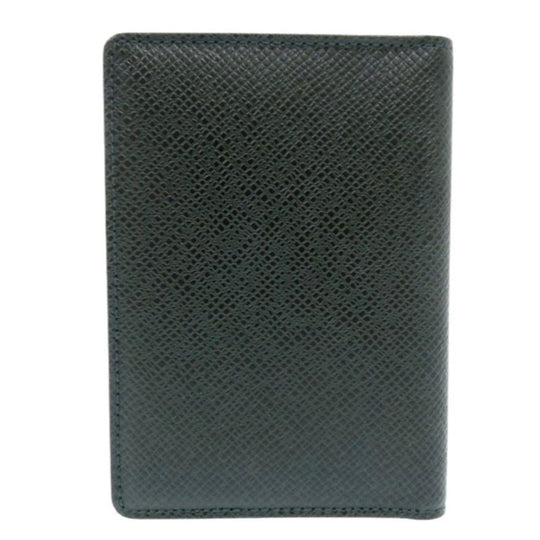 LOUIS VUITTON Card Case M30494  Taiga Epithea Porto 2 cult Vertical mens(Unisex) Used Authentic