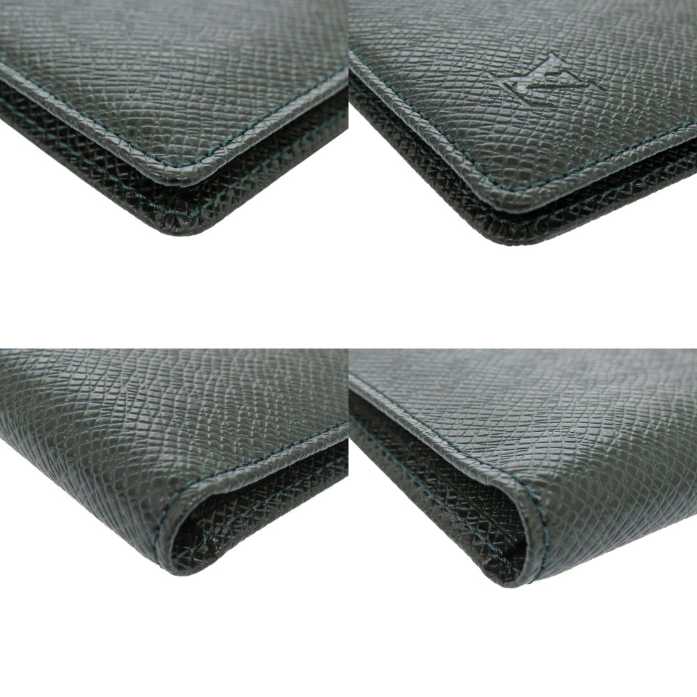 LOUIS VUITTON Card Case M30494  Taiga Epithea Porto 2 cult Vertical mens(Unisex) Used Authentic