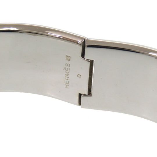 HERMES Bangle Palladium Plate pink clicclac GM
