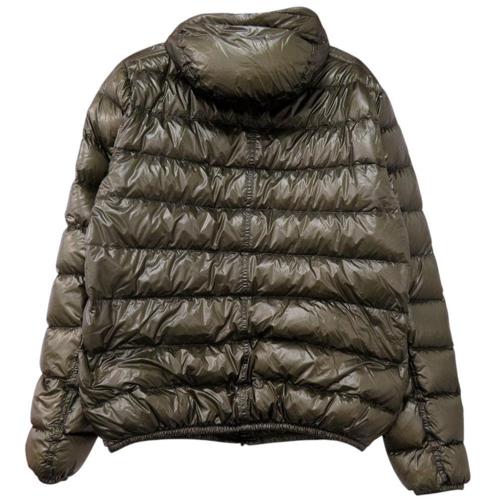 Herno Down jacket PI034UR-12194 down khaki Packable Superlight Down Hooded Blouson mens 48 Used Authentic