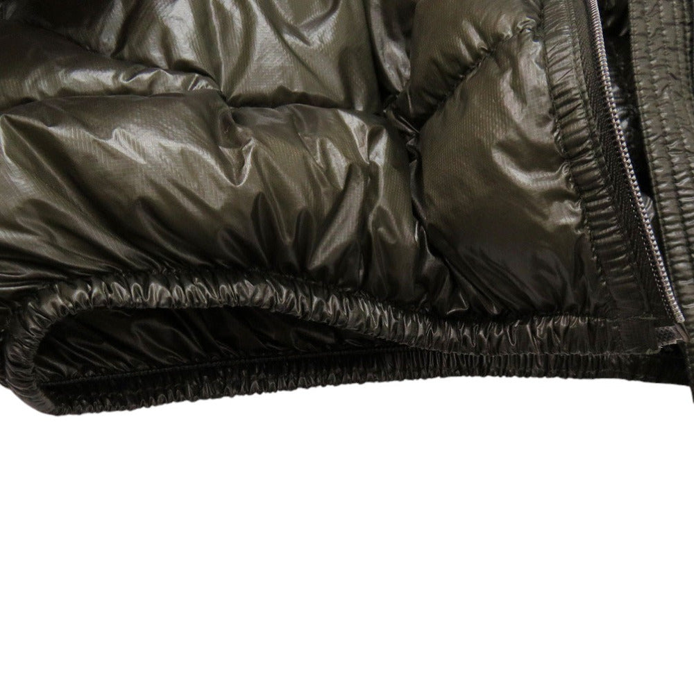 Herno Down jacket PI034UR-12194 down khaki Packable Superlight Down Hooded Blouson mens 48 Used Authentic