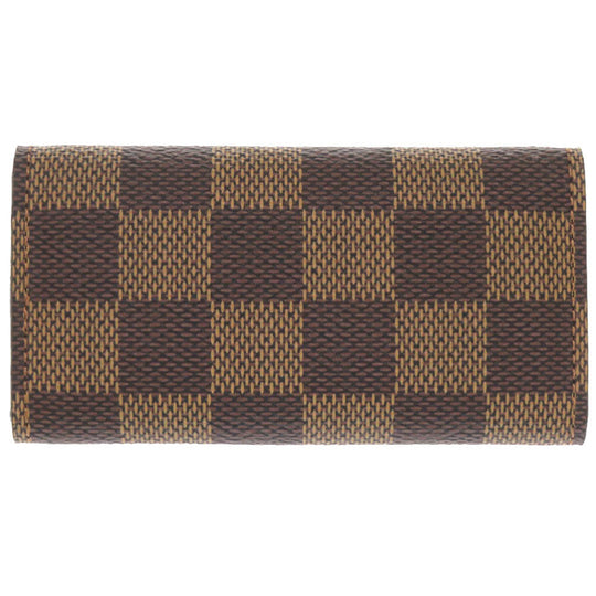LOUIS VUITTON Key case Key holder  N62631 Damier canvas Brown Damier Multicles4 Women Used Authentic
