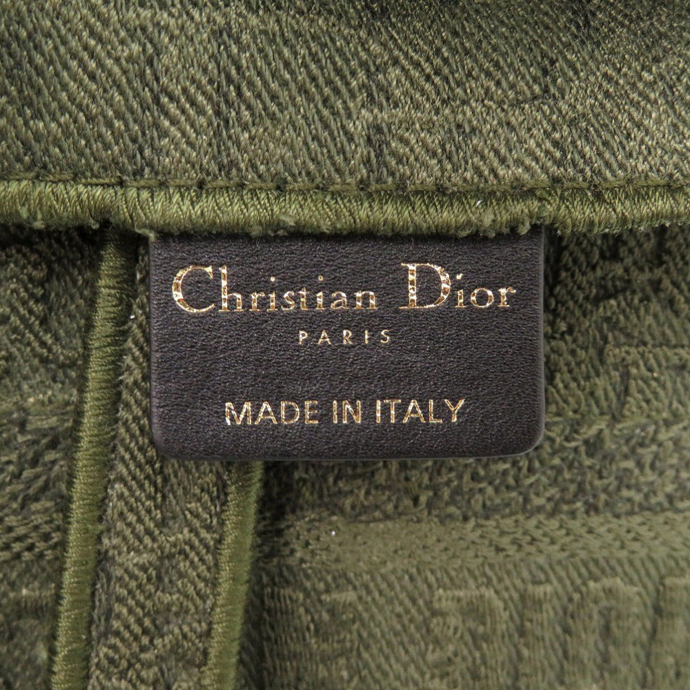 Christian Dior Waist bag canvas khaki Saddle bag Women Used Authentic