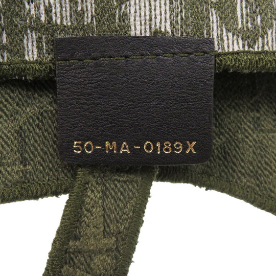 Christian Dior Waist bag canvas khaki Saddle bag Women Used Authentic