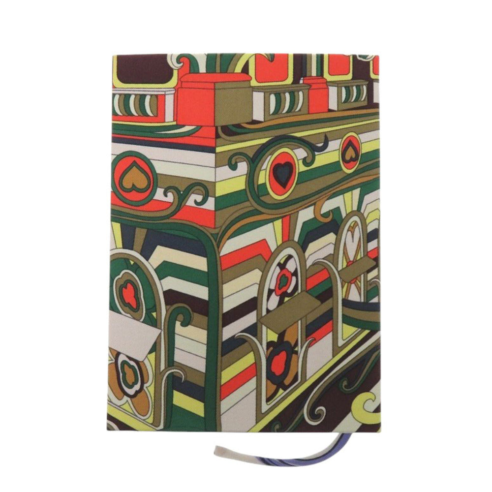 HERMES Notebook Vaux Swift Rouge ash Carne Secret Women Used Authentic