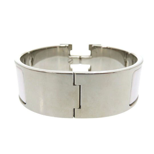 HERMES bracelet metal white clicclacGM