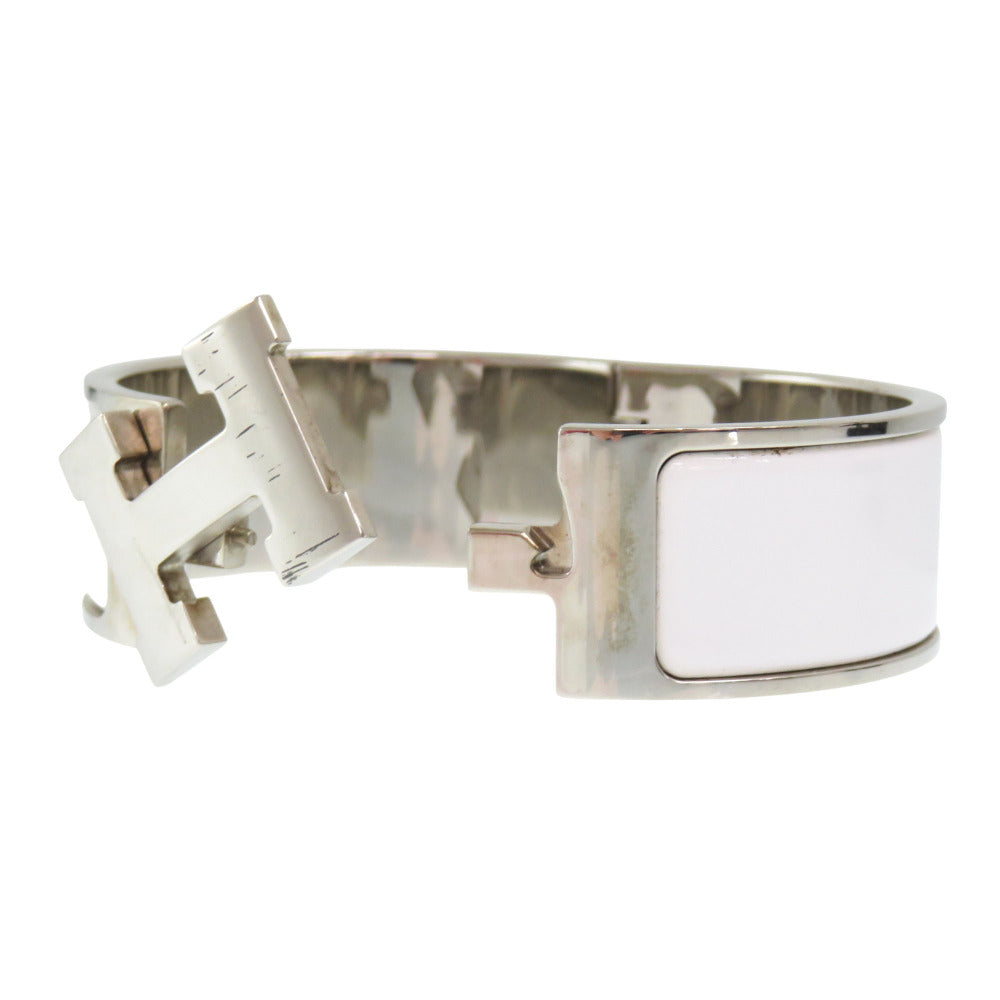 HERMES bracelet metal white clicclacGM