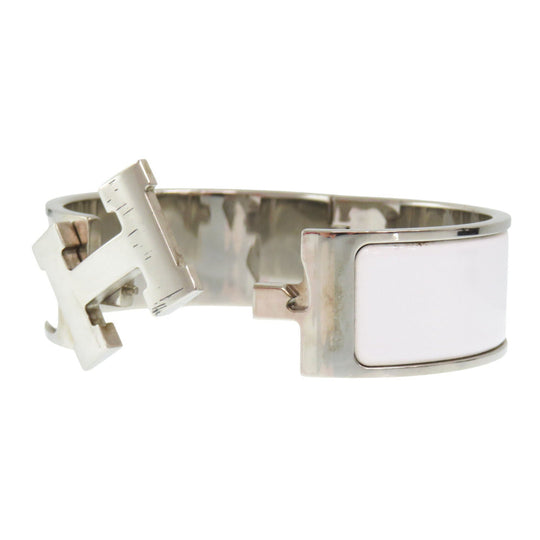 HERMES bracelet metal white clicclacGM