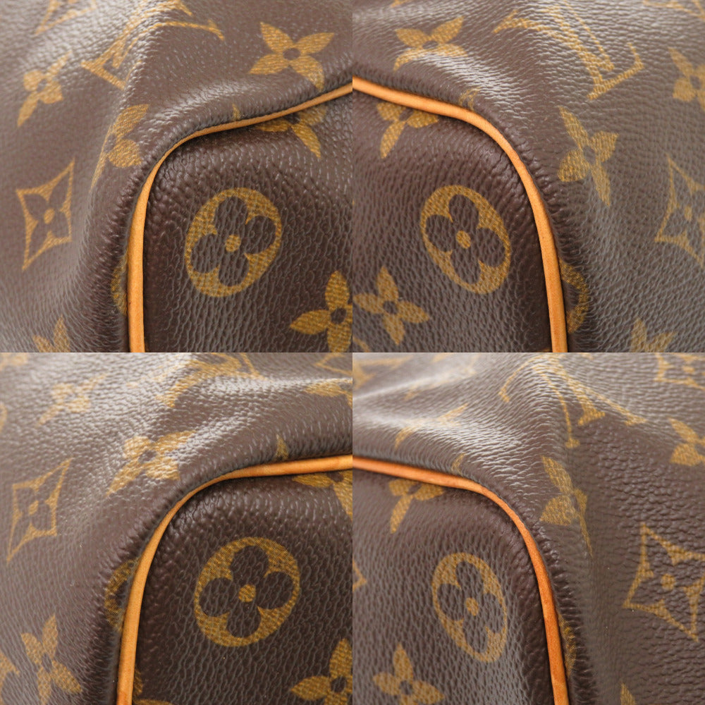 LOUIS VUITTON Boston Duffel bag M41418 Monogram canvas Brown Monogram Keepall bandouliere45 mens Used Authentic