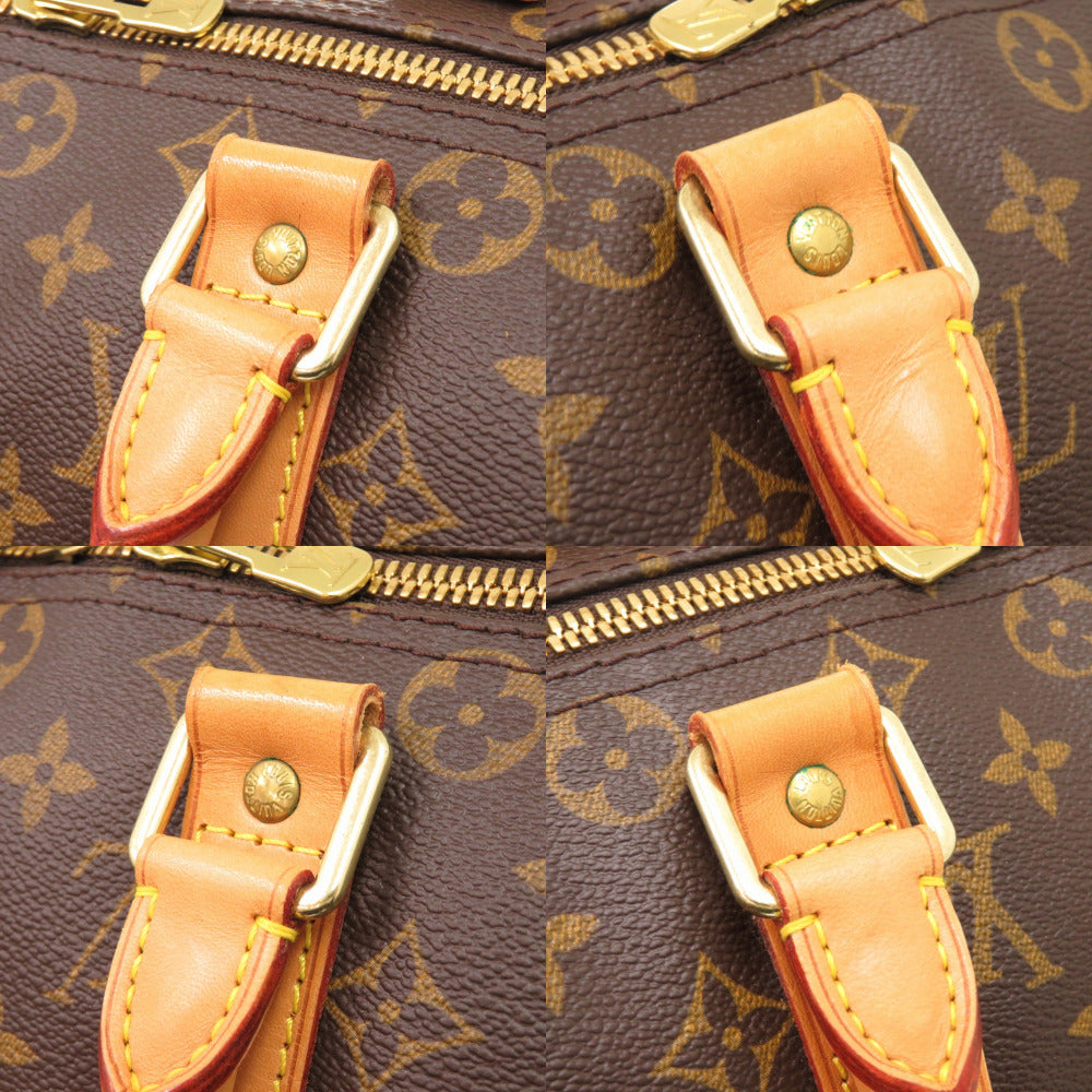 LOUIS VUITTON Boston Duffel bag M41418 Monogram canvas Brown Monogram Keepall bandouliere45 mens Used Authentic