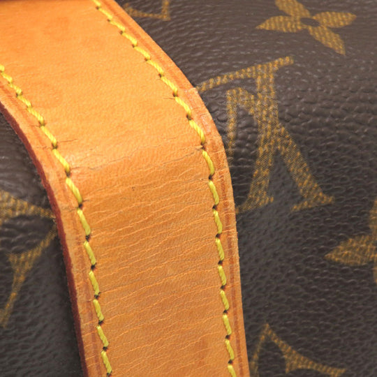 LOUIS VUITTON Boston Duffel bag M41418 Monogram canvas Brown Monogram Keepall bandouliere45 mens Used Authentic