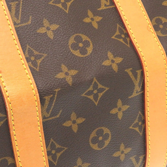 LOUIS VUITTON Boston Duffel bag M41418 Monogram canvas Brown Monogram Keepall bandouliere45 mens Used Authentic