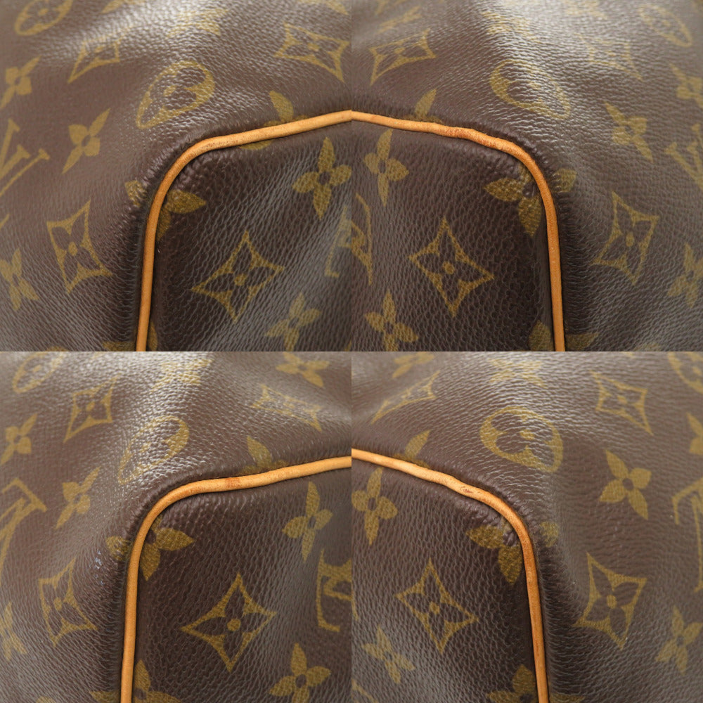 LOUIS VUITTON Boston Duffel bag M41426 Monogram canvas Brown Monogram Keepall 50 mens Used Authentic