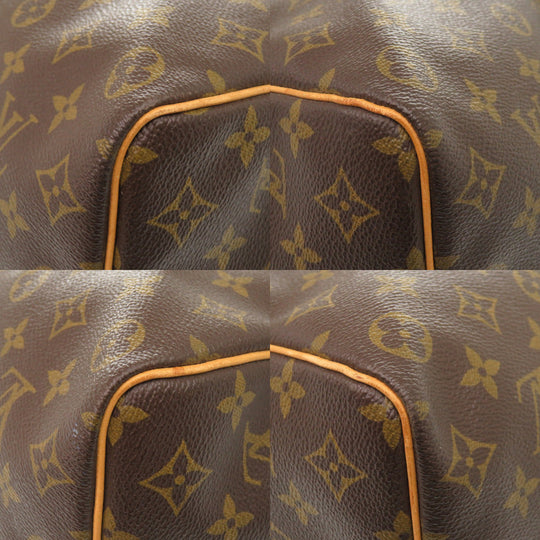 LOUIS VUITTON Boston Duffel bag M41426 Monogram canvas Brown Monogram Keepall 50 mens Used Authentic