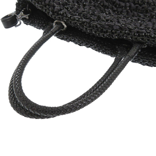 ANTEPRIMA Handbag PVC black Wire bag Women Used Authentic