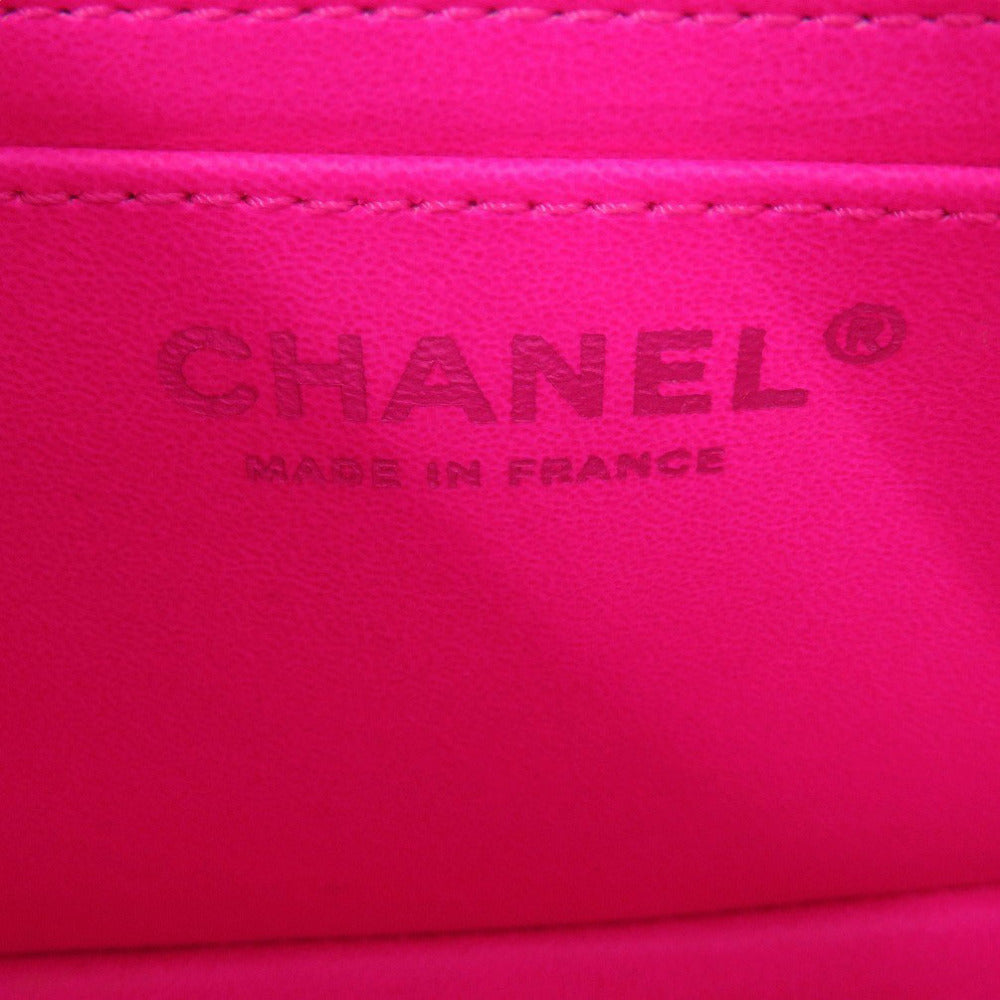 CHANEL Shoulder Bag Calfskin pink 2.55 Matrasse Women Used Authentic