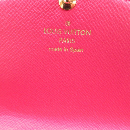 LOUIS VUITTON Long Wallet Purse M63318 Monogram canvas Brown Two fold Monogram Portefeuille Sarah unisex(Unisex) Used Authentic