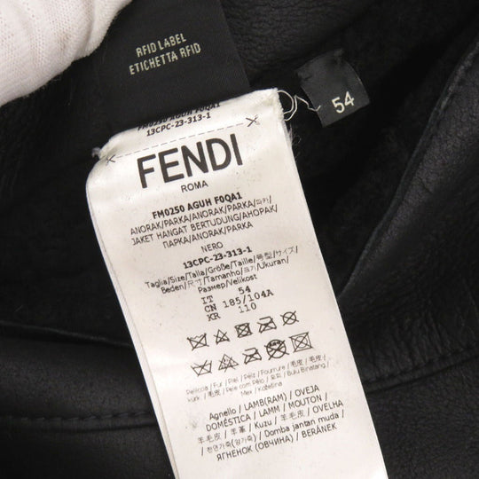 FENDI Other outerwear 13CPC-23 Mouton black mens 54 Used Authentic