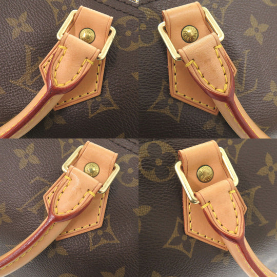 LOUIS VUITTON Handbag M41526 Monogram canvas Brown Monogram Speedy 30 Women Used Authentic