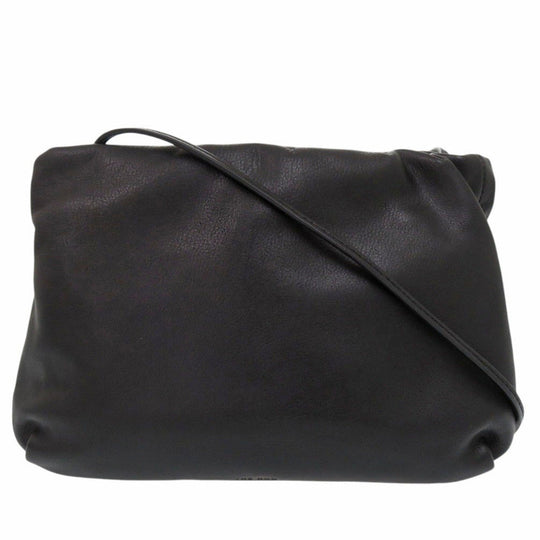 THE ROW Clutch bag W1280L97BLPL Calfskin black Bourse Clutch Women Used Authentic