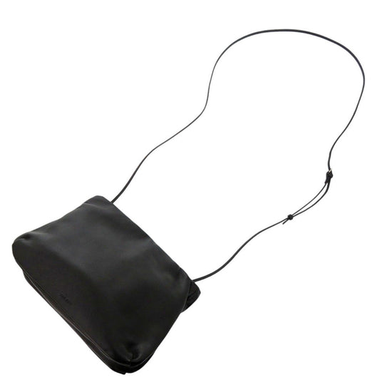 THE ROW Clutch bag W1280L97BLPL Calfskin black Bourse Clutch Women Used Authentic