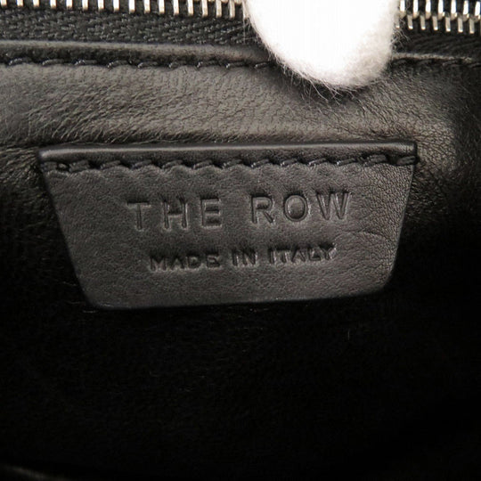 THE ROW Clutch bag W1280L97BLPL Calfskin black Bourse Clutch Women Used Authentic