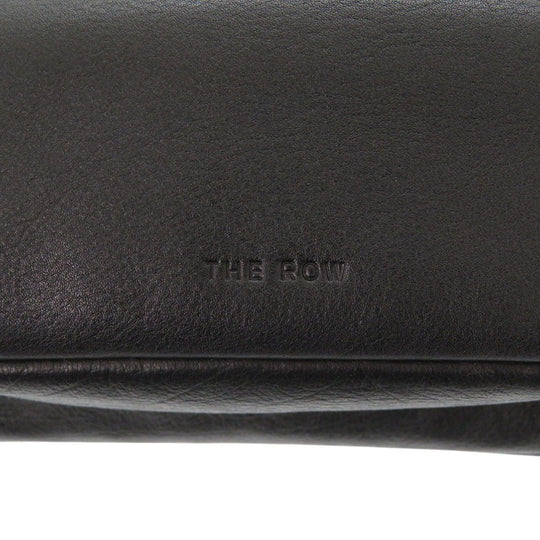 THE ROW Clutch bag W1280L97BLPL Calfskin black Bourse Clutch Women Used Authentic