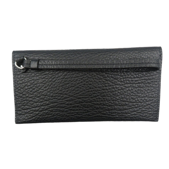 Maison Margiela Long Wallet Purse SA3TT0003 leather black unisex(Unisex) Used Authentic