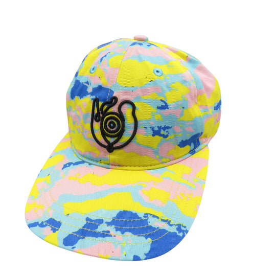 LOEWE Other hats cotton Multi EYE NATURE Baseball Cap mens Used Authentic