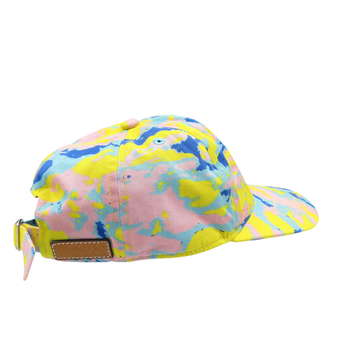 LOEWE Other hats cotton Multi EYE NATURE Baseball Cap mens Used Authentic