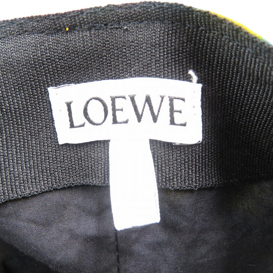 LOEWE Other hats cotton Multi EYE NATURE Baseball Cap mens Used Authentic