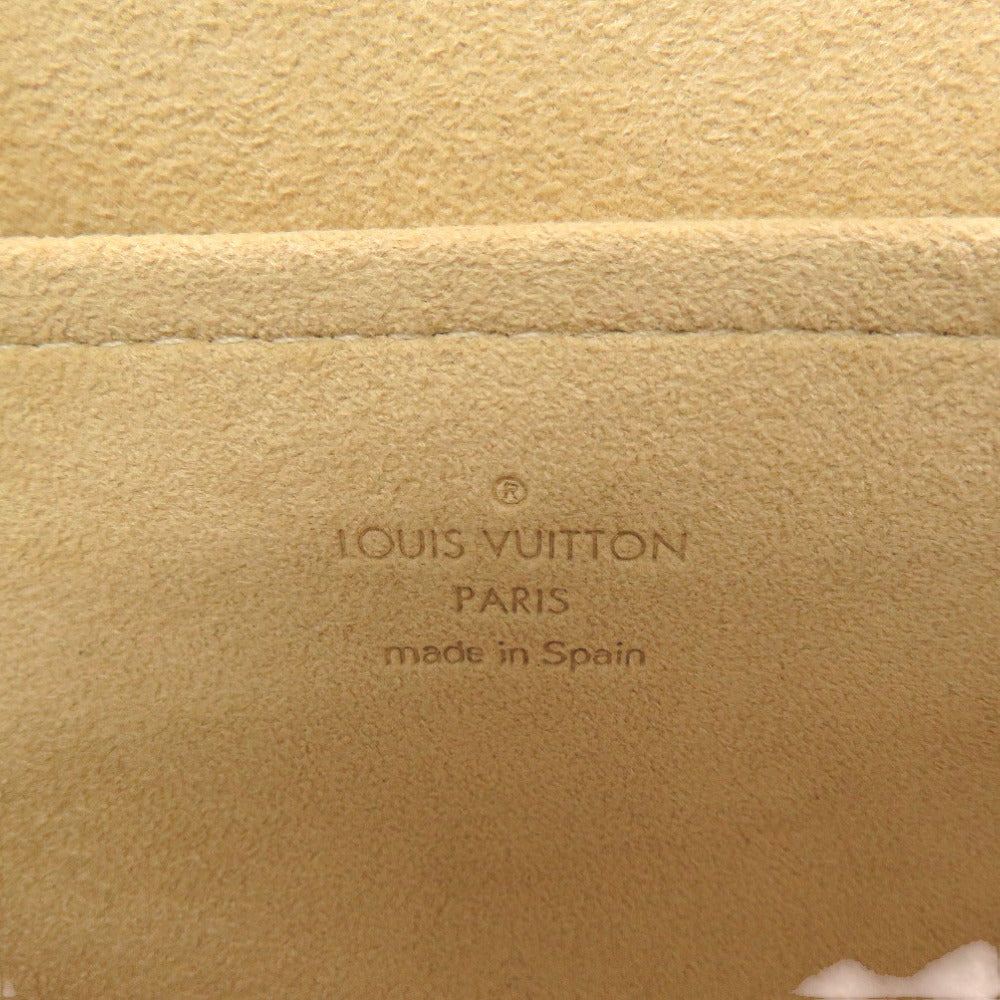 LOUIS VUITTON Shoulder Bag M51852 Monogram canvas Brown Monogram Pochette Twin GM Women Used Authentic