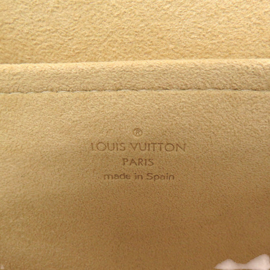 LOUIS VUITTON Shoulder Bag M51852 Monogram canvas Brown Monogram Pochette Twin GM Women Used Authentic