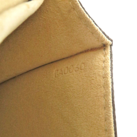 LOUIS VUITTON Shoulder Bag M51852 Monogram canvas Brown Monogram Pochette Twin GM Women Used Authentic