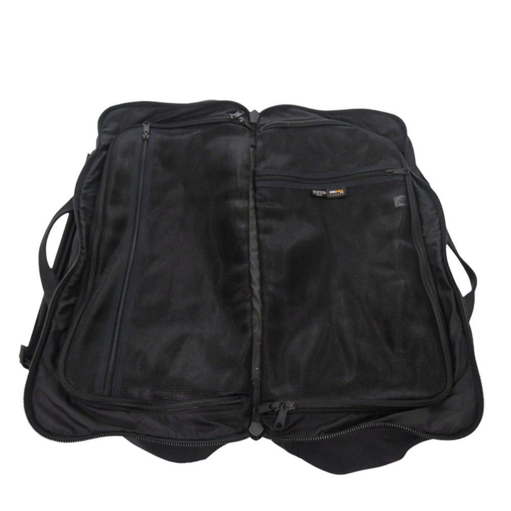 PORTER Boston Duffel bag Nylon black Yoshida Bag Booth Pack L mens Used Authentic