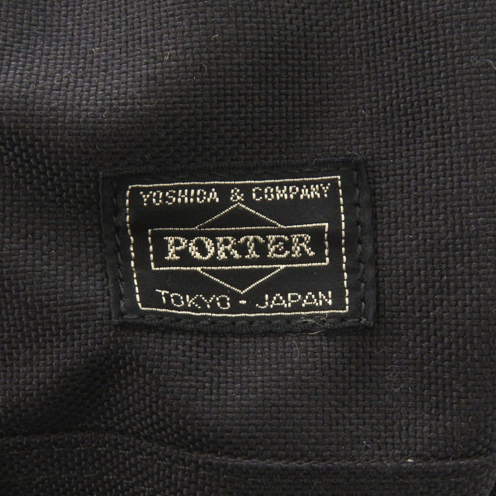 PORTER Boston Duffel bag Nylon black Yoshida Bag Booth Pack L mens Used Authentic