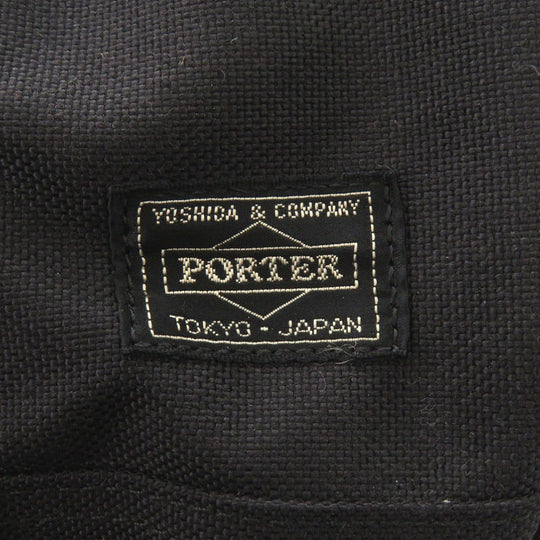 PORTER Boston Duffel bag Nylon black Yoshida Bag Booth Pack L mens Used Authentic