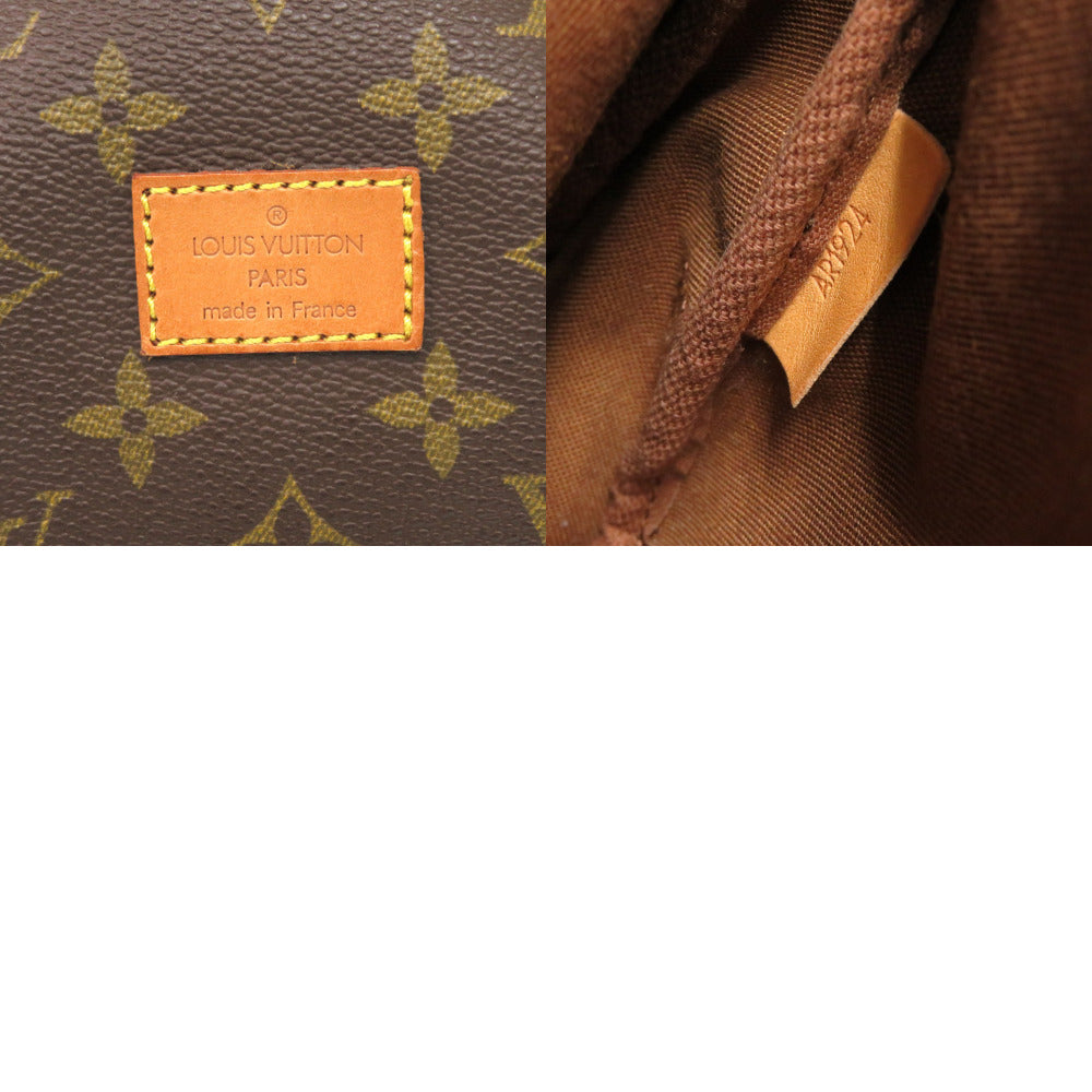 LOUIS VUITTON Shoulder Bag M42256 Monogram canvas Brown Monogram Saumur 30 Women Used Authentic