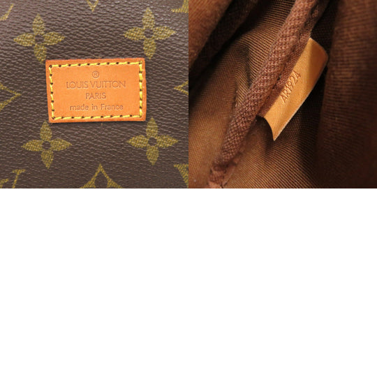 LOUIS VUITTON Shoulder Bag M42256 Monogram canvas Brown Monogram Saumur 30 Women Used Authentic