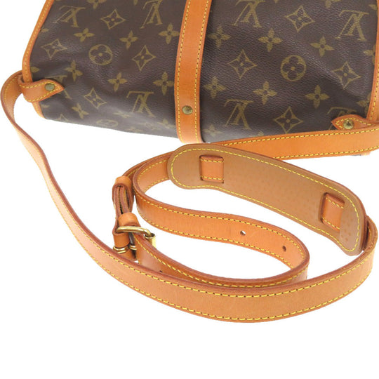 LOUIS VUITTON Shoulder Bag M42256 Monogram canvas Brown Monogram Saumur 30 Women Used Authentic