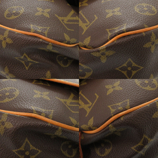 LOUIS VUITTON Shoulder Bag M42256 Monogram canvas Brown Monogram Saumur 30 Women Used Authentic