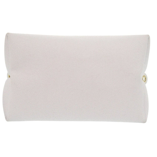Longchamp Handbag Nylon canvas white Le Pliage Women Used Authentic