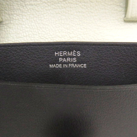 HERMES Card Case Swift, Chevre Cavan cyan Women Used Authentic