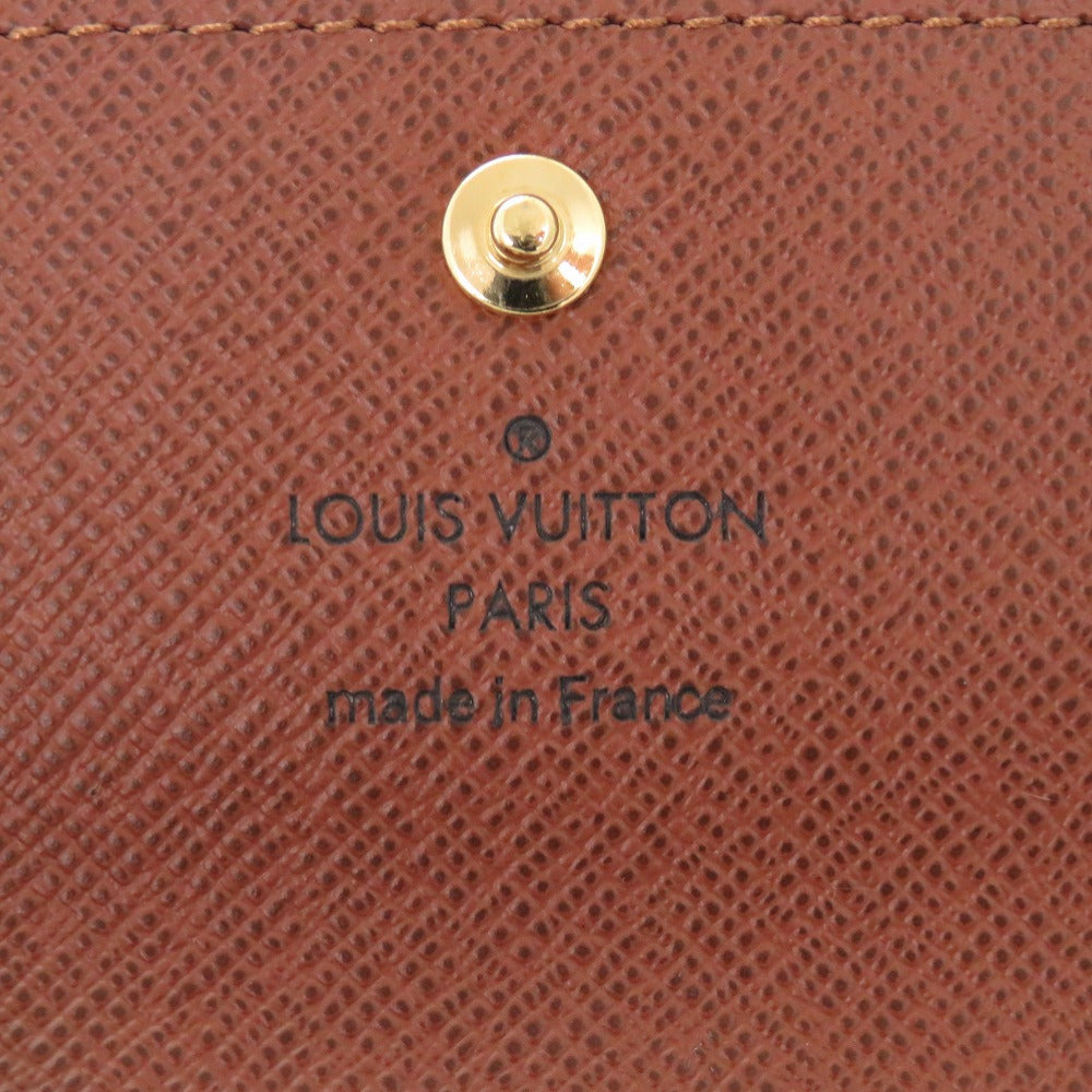 LOUIS VUITTON Key case Key holder  M69517 Monogram canvas Brown Monogram Multicles4 Women Used Authentic